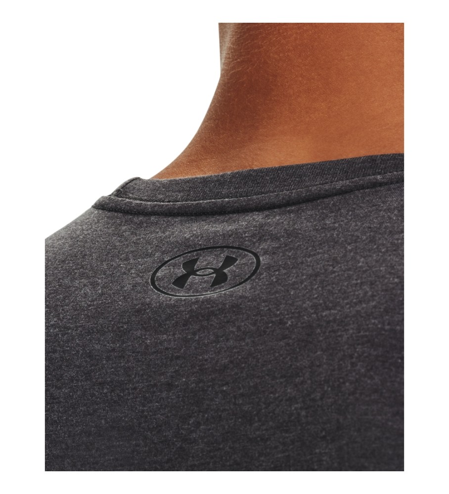 Camiseta curta Under Armour estilo mangá UA GL Foundation cinza