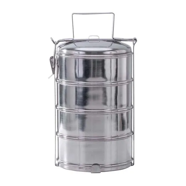 Fox Outdoor -  Fox Outdoor Speisebehälter 4-teilig silberfarben