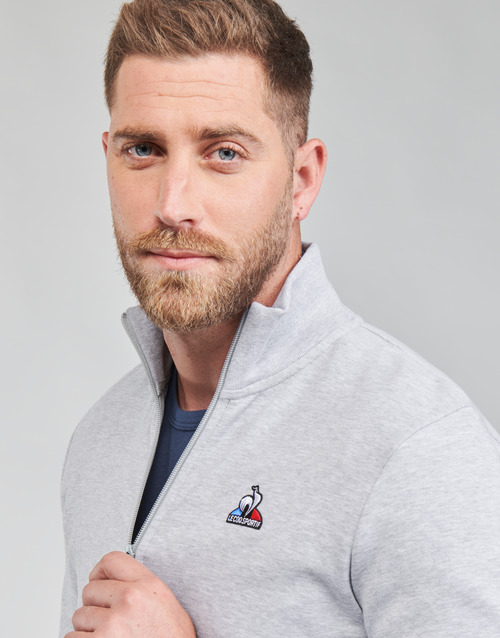 Le Coq Sportif - ESS FZ SWEAT N 3 M - Gris chiné