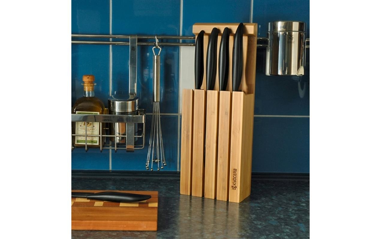KYOCERA Messerblock »Braun« Tiefe: 12,5cm
