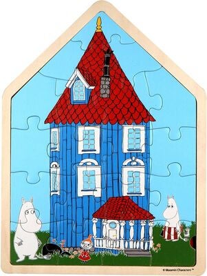 Mummitrollet Trepuslespill Mummihuset 19 Brikker