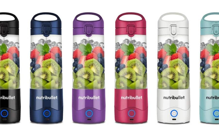 Smoothie Maker Portable SchwarzTragbarer Blender