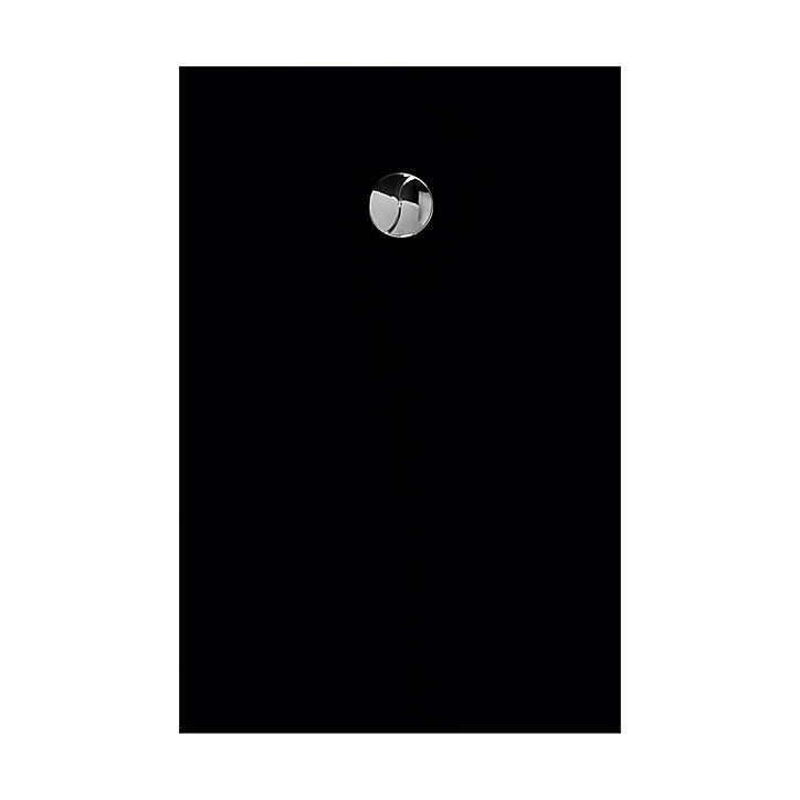Receveur de douche 80 x 120 cm, noir, Allibert Karbon