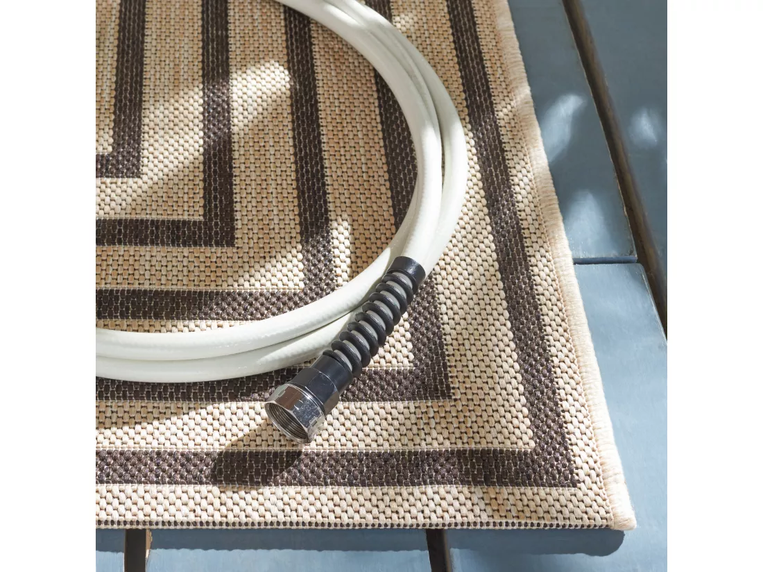 Tapis Creme & Brown 122 X 183 cm - Ravello