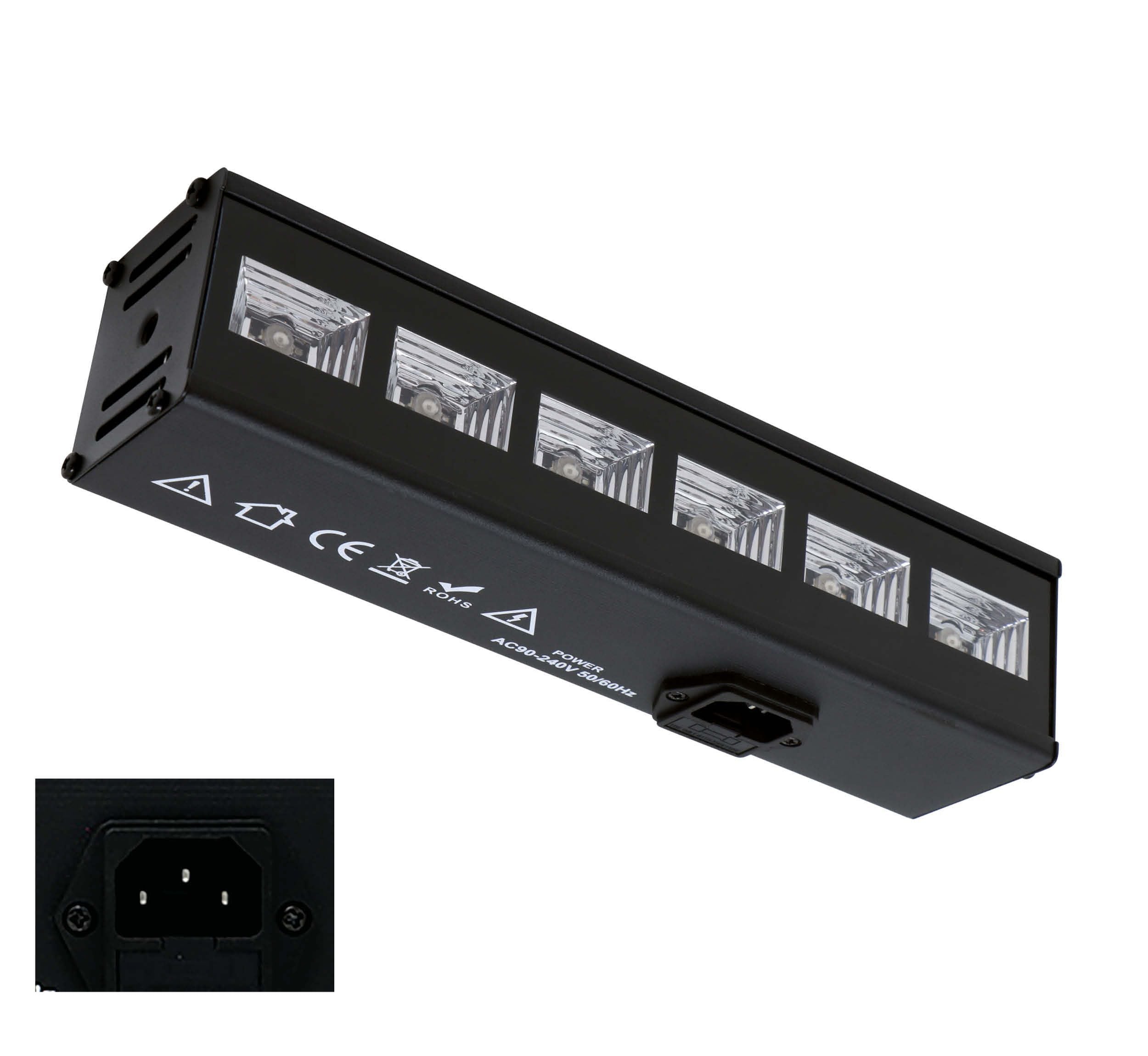 Halloween UV Lamp 6x3W