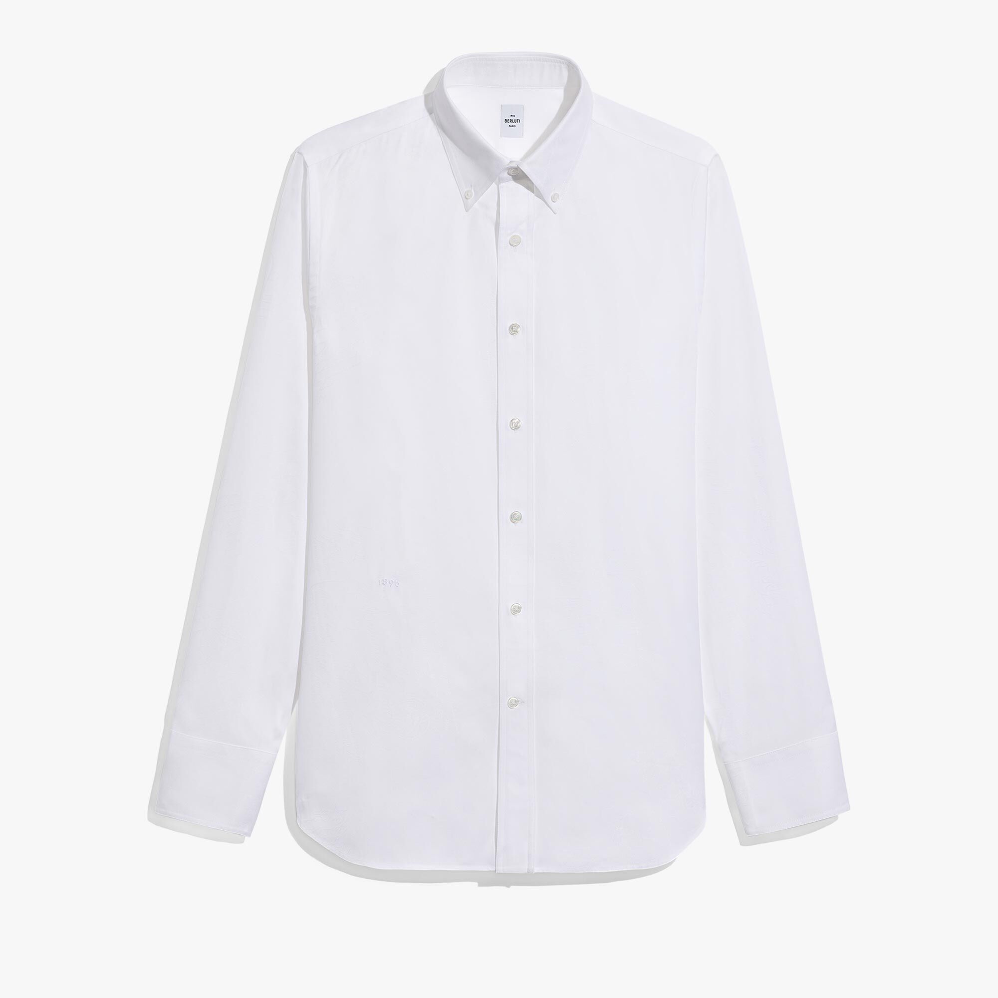 Chemise À Col Boutonne En Coton Scritto