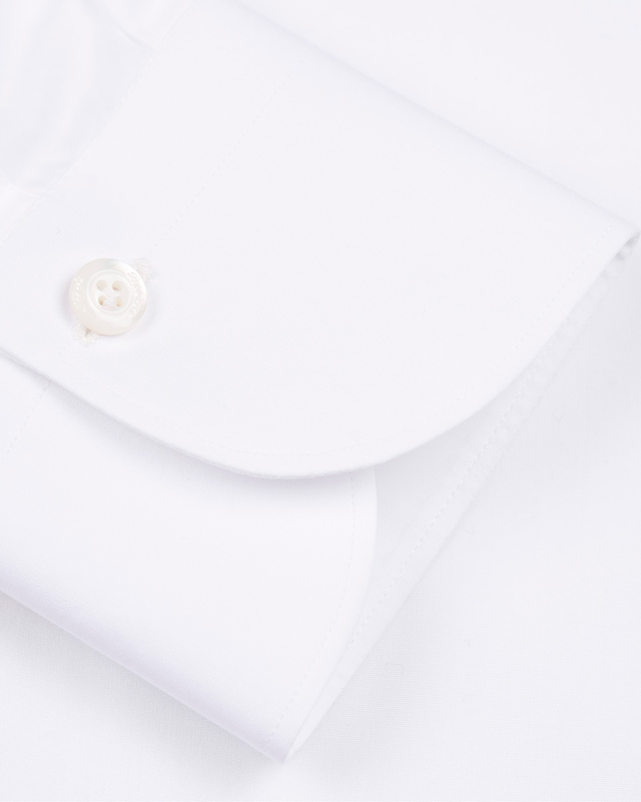 Finamore Napoli Milano Slim Fit Classic Shirt White