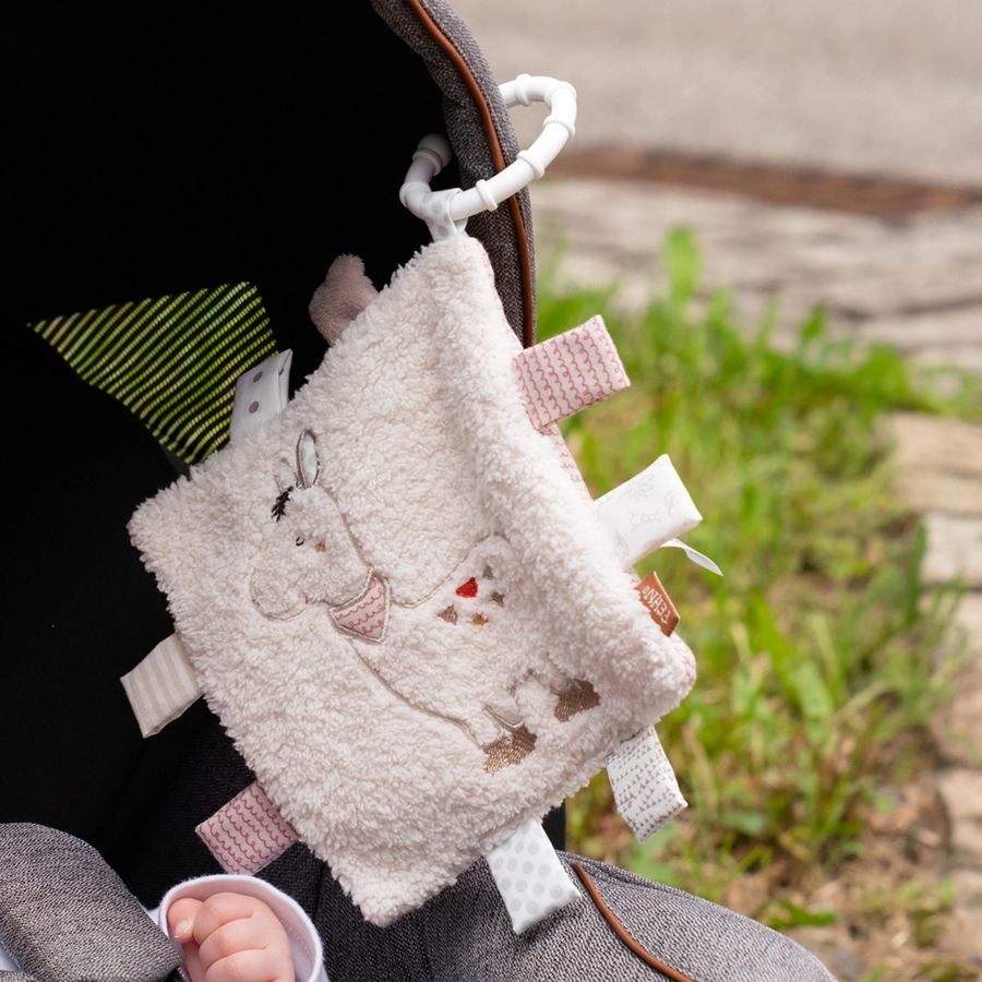 fehn® Peru Knistertuch Lama mit Ring