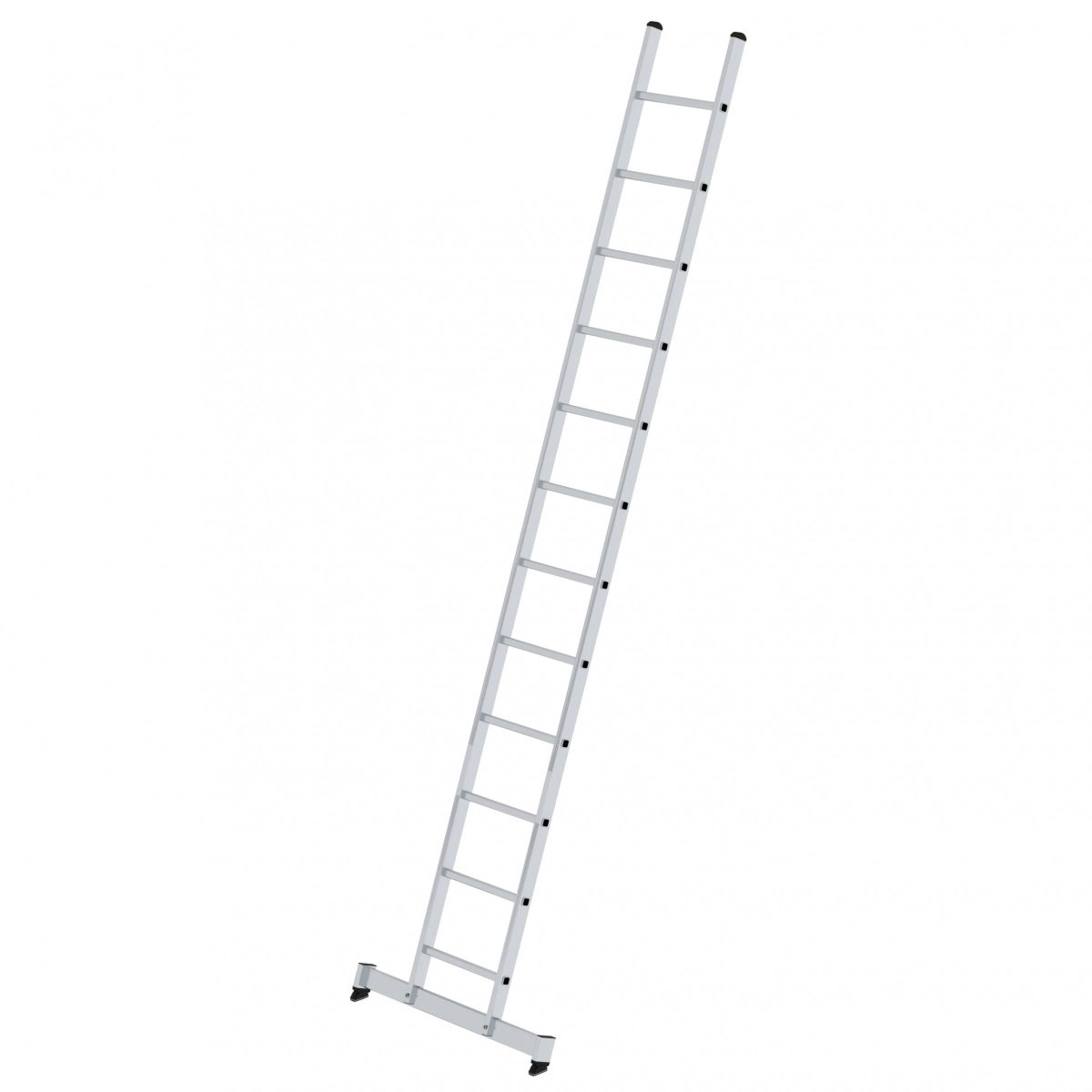 MUNK uitschuifladder met nivelleringsbalk, 12 sporten