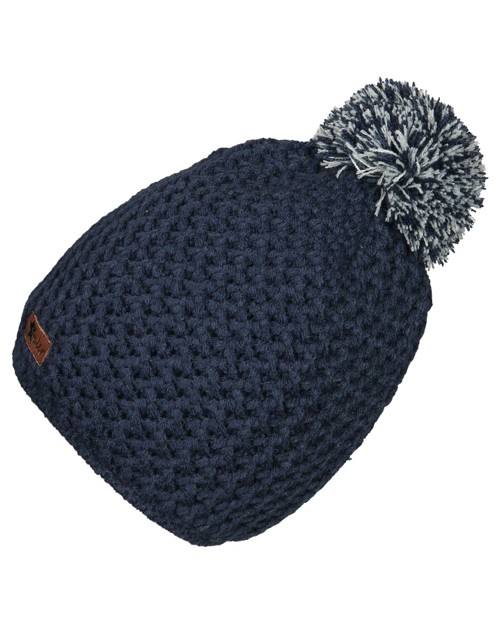 Strick-Mütze WINTER KLASSIKER mit Innenfleece in marine