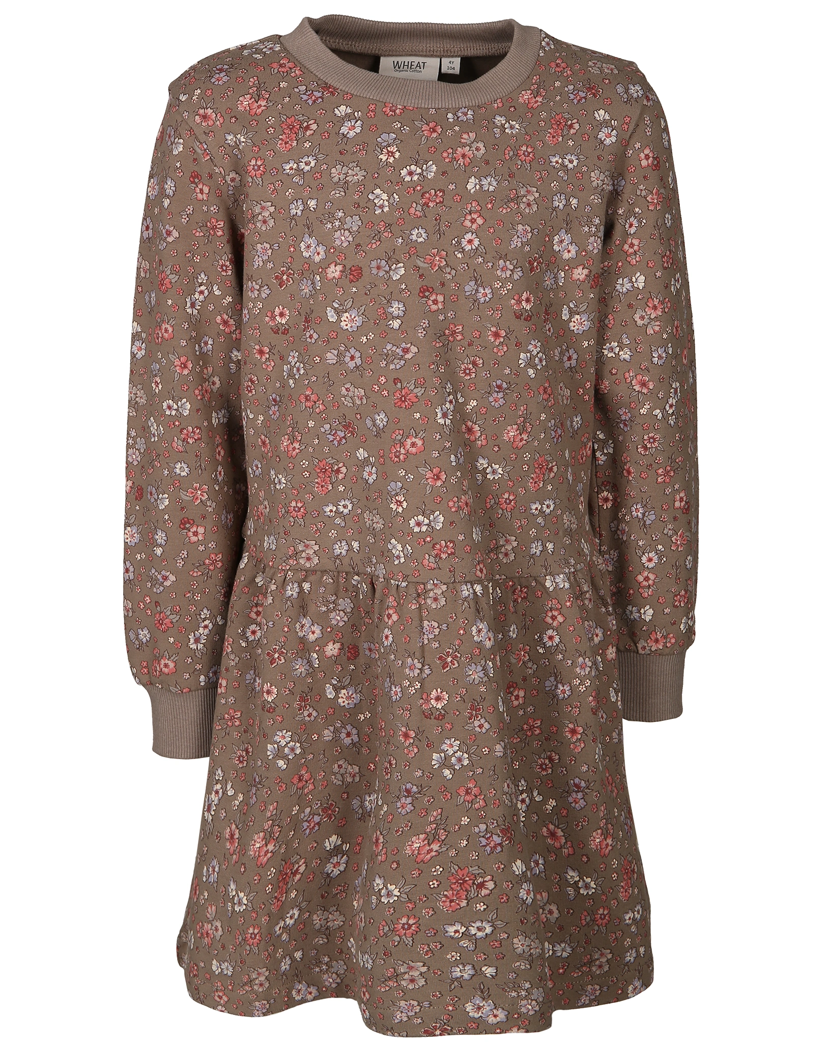 Sweat-Kleid ZENIA MEADOW in cocoa brown
