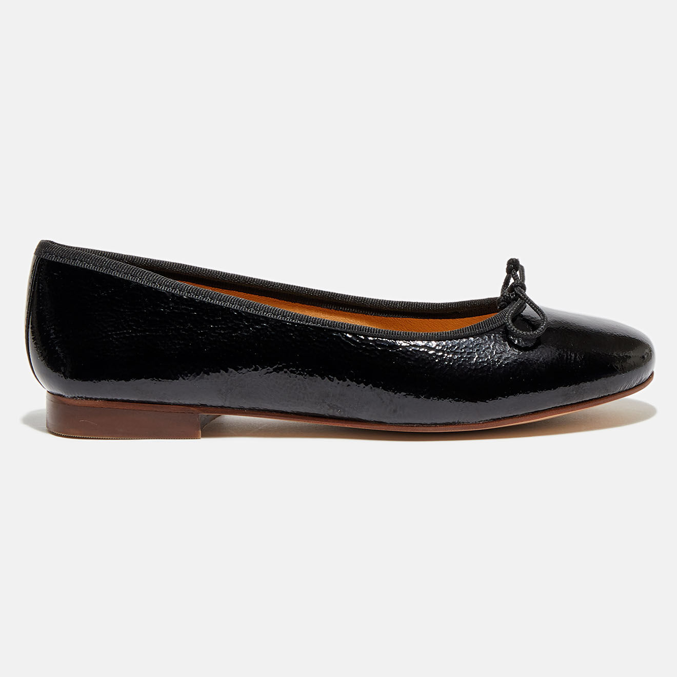 Quartier Latin Ballerines en Cuir verni Jeanne noires