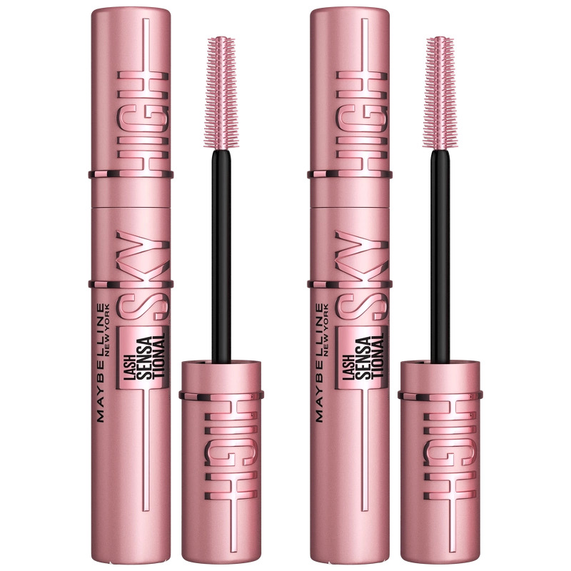 Maybelline Lash Sensational Sky High Mascara DUO 2 x 7,2 ml - Very Black
