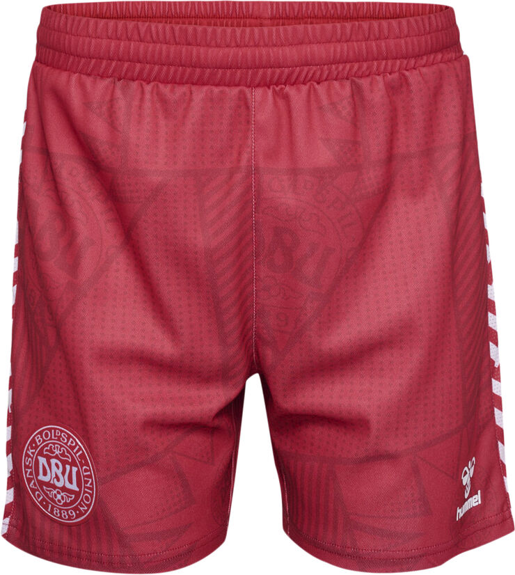 Hummel DBU Danmark kvindelandsholdsshorts hjemmebane 23 Voksen Rød