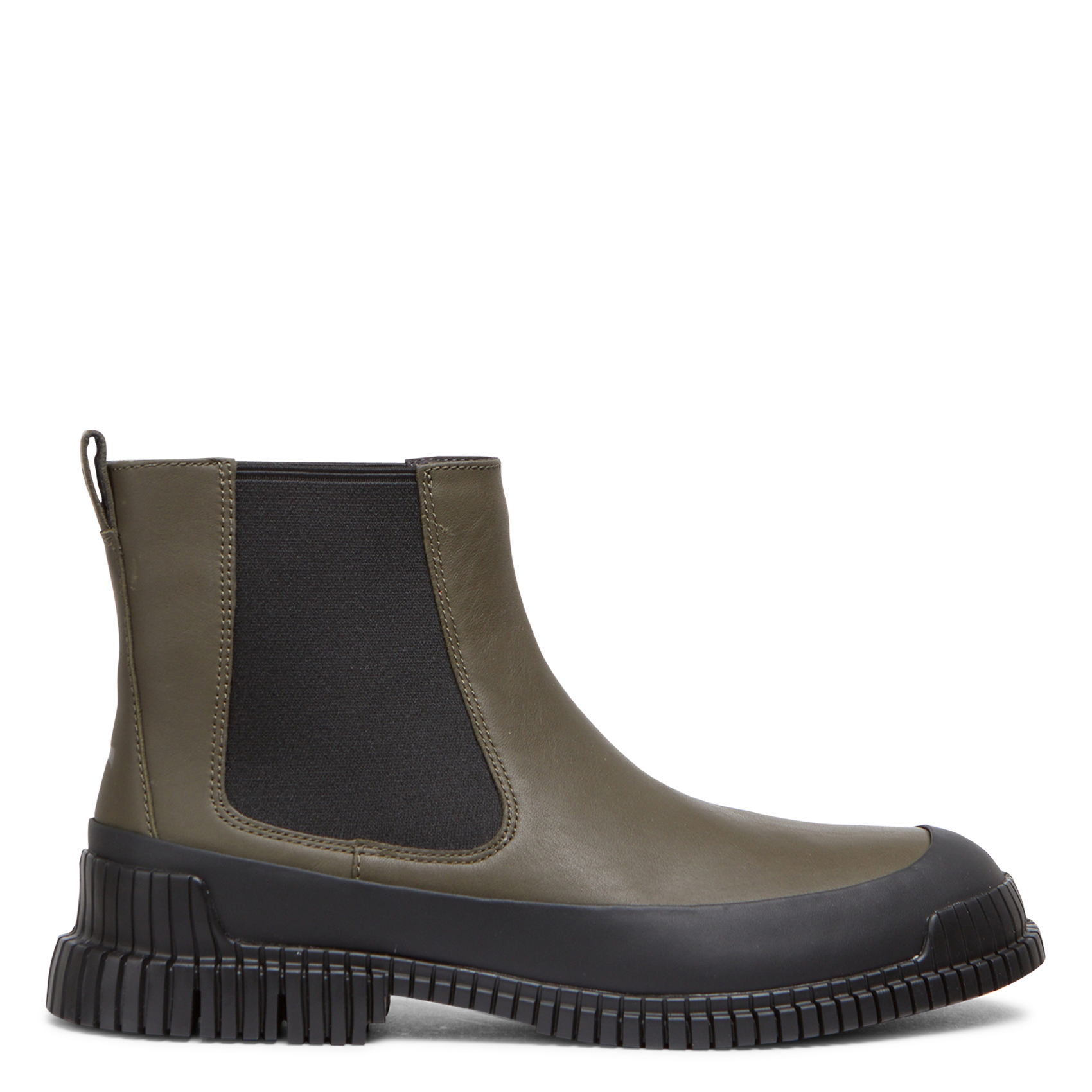 PIX - Boots en cuir mélangé | Noir