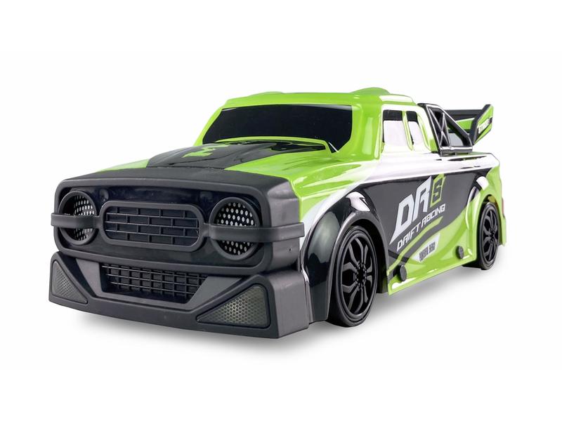 Amewi Drift DRS 4WD Grün, RTR, 1:18 Ferngesteuertes Drift Rennauto für Kinder ab 6 Jahren