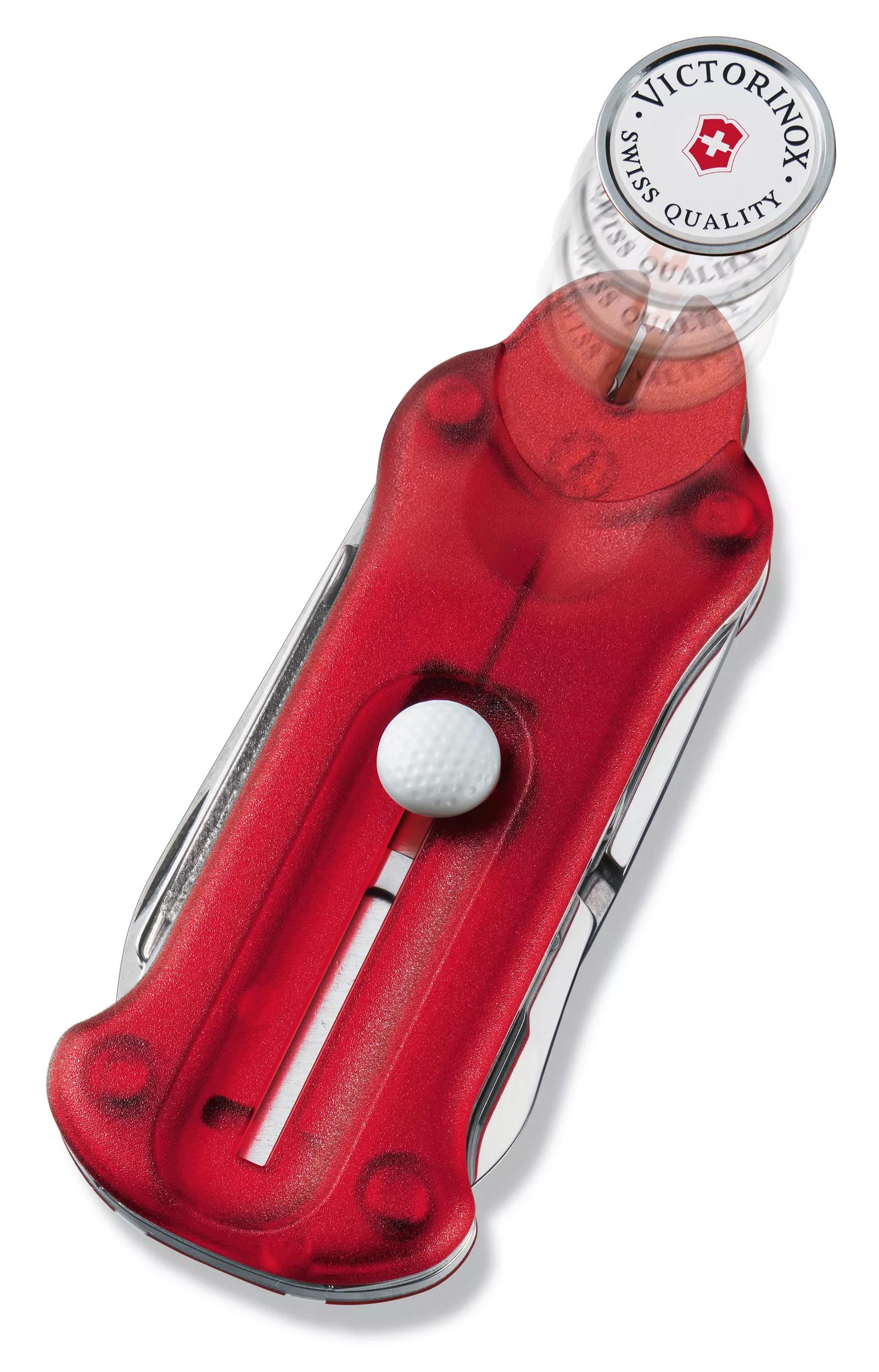 Golf Tool-rot transparent