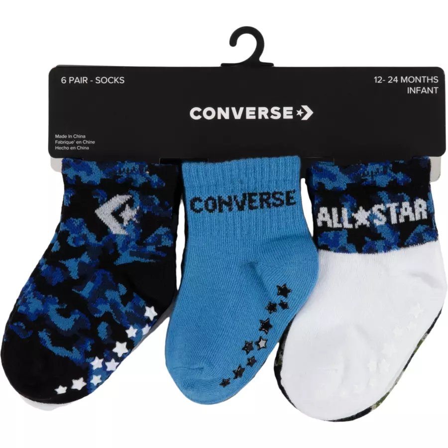 Converse 6er Pack Socken Camouflage