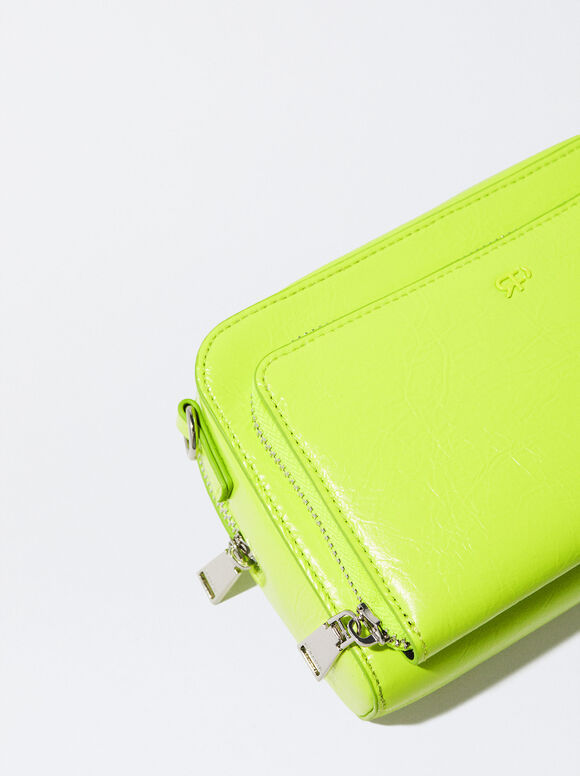 Bolsa de ombro Charol - Amarela
