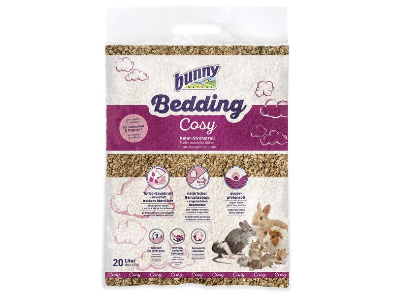 Bunny Nature Bedding Cosy, 20 l Natur Strohstreu