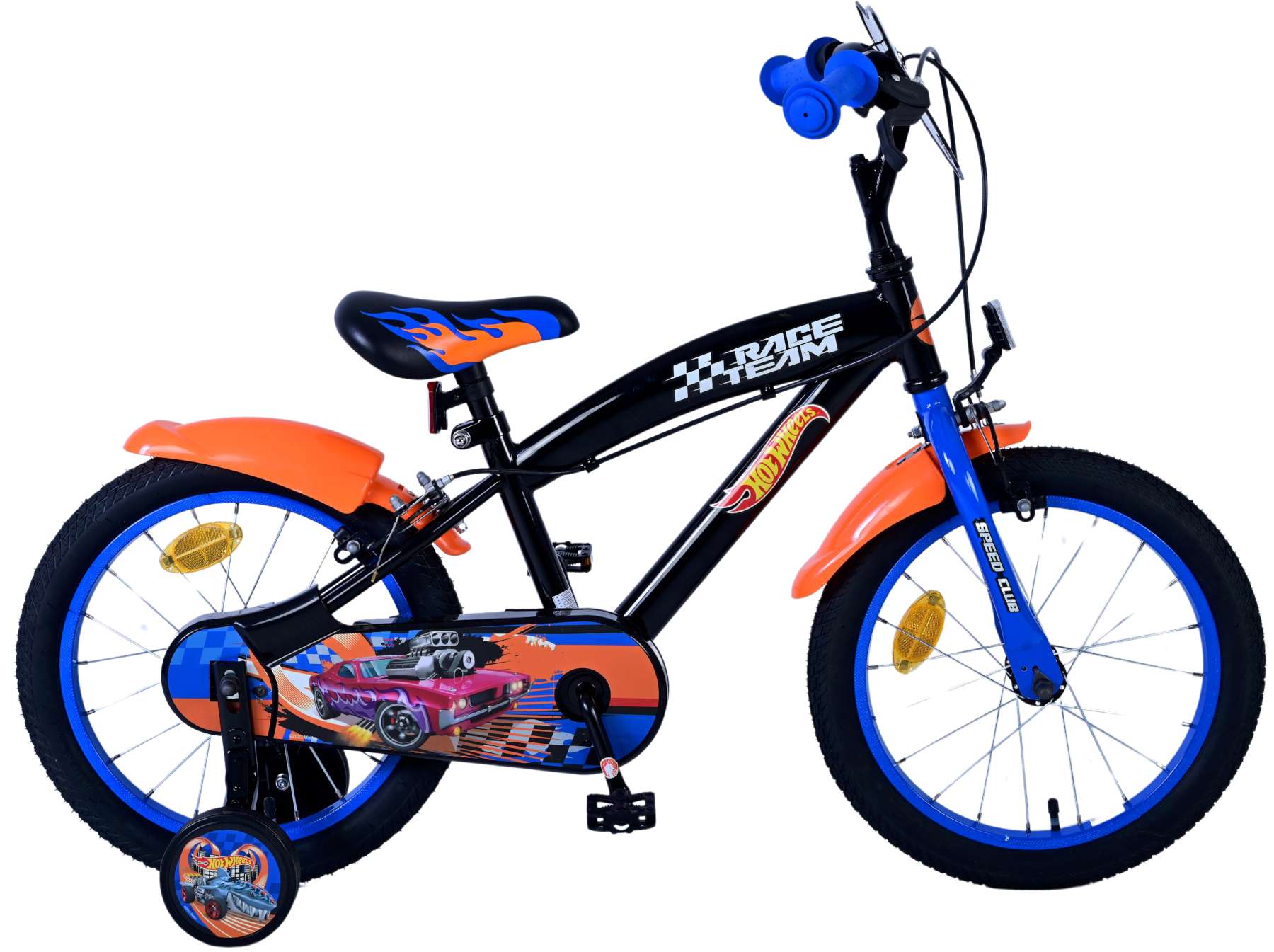Kinderfahrrad Hot Wheels Fahrrad für Jungen Fahrrad Kinderrad 16 Zoll