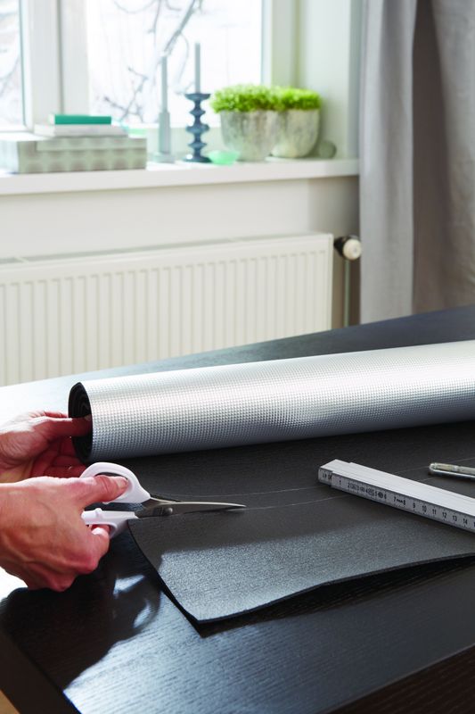 Radiatorfolie Tesa - 1x0,7 Meter - Aluminium - Warmte-Isolatie