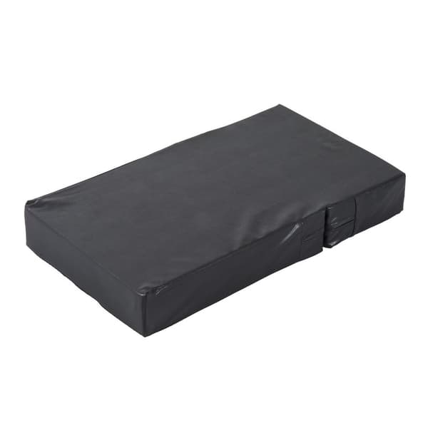Kjæledyrtrapper Sammenleggbar Kjæledyrsmatte Med 2 Trinn, Hundetrapper For Katter Og Hunder, Svart, L45Xb39Xh20Cm