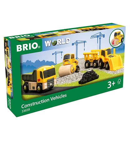 BRIO Baufahrzeuge - 5 Teile 33658