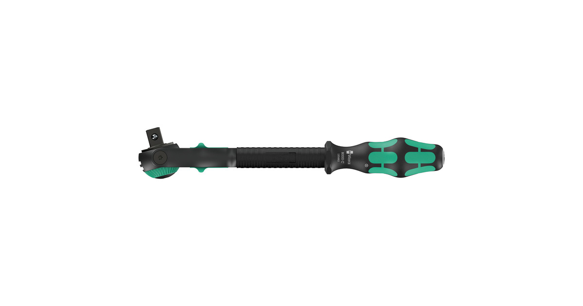 Wera8000 C Black Edition Zyklop Speed ratel met 1/2