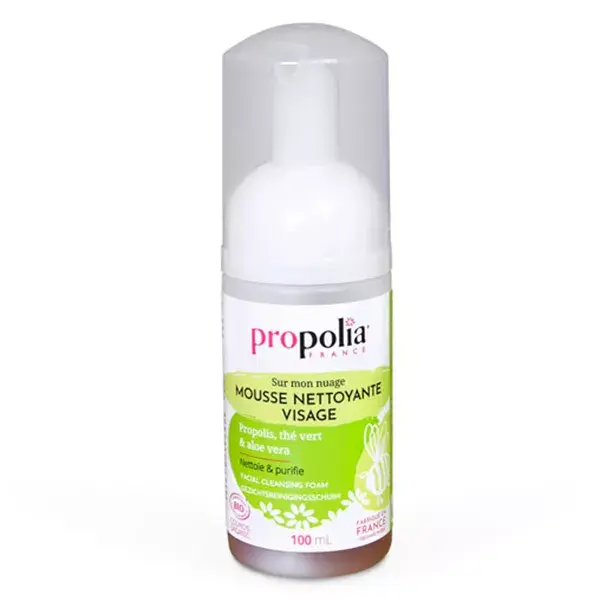 Propolia Sur Mon Nuage Mousse Lavante Visage Bio 100ml