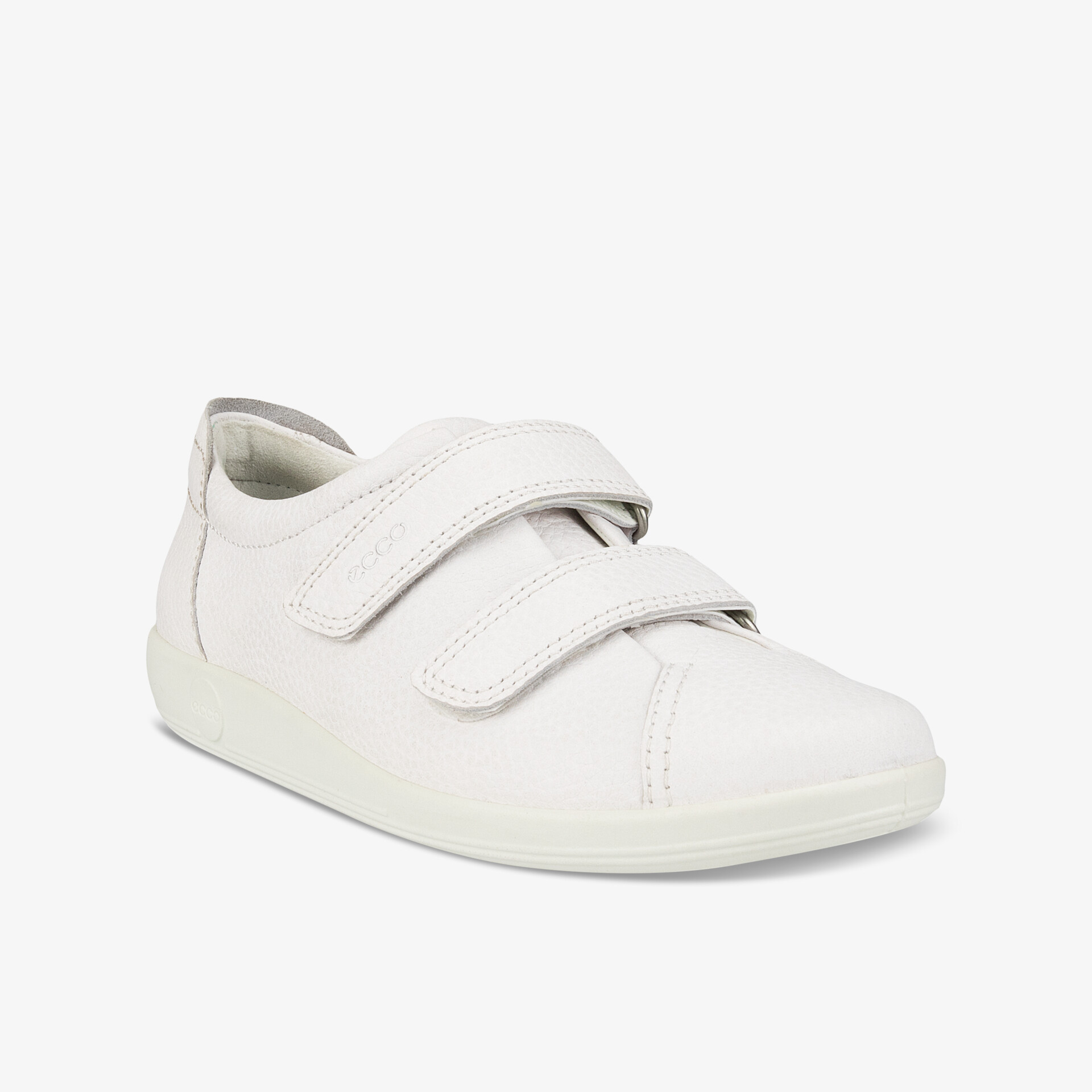 ecco Soft 2.0 Damen Slipper weiß