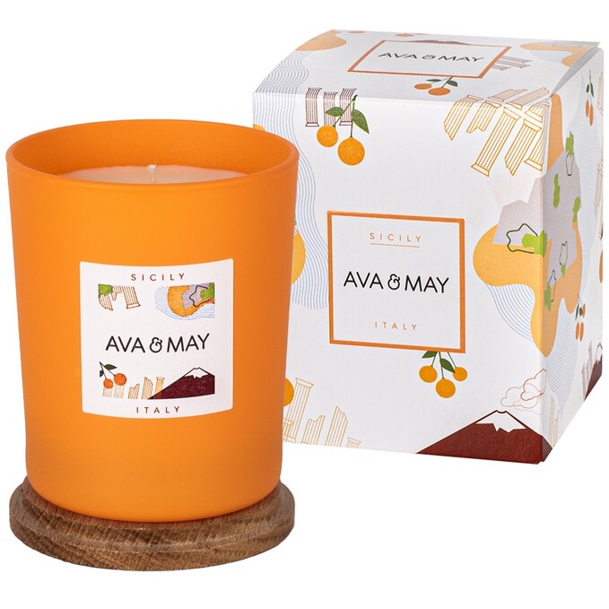 Bougie parfumée - Sicile - Magnolia & miel - 180 g