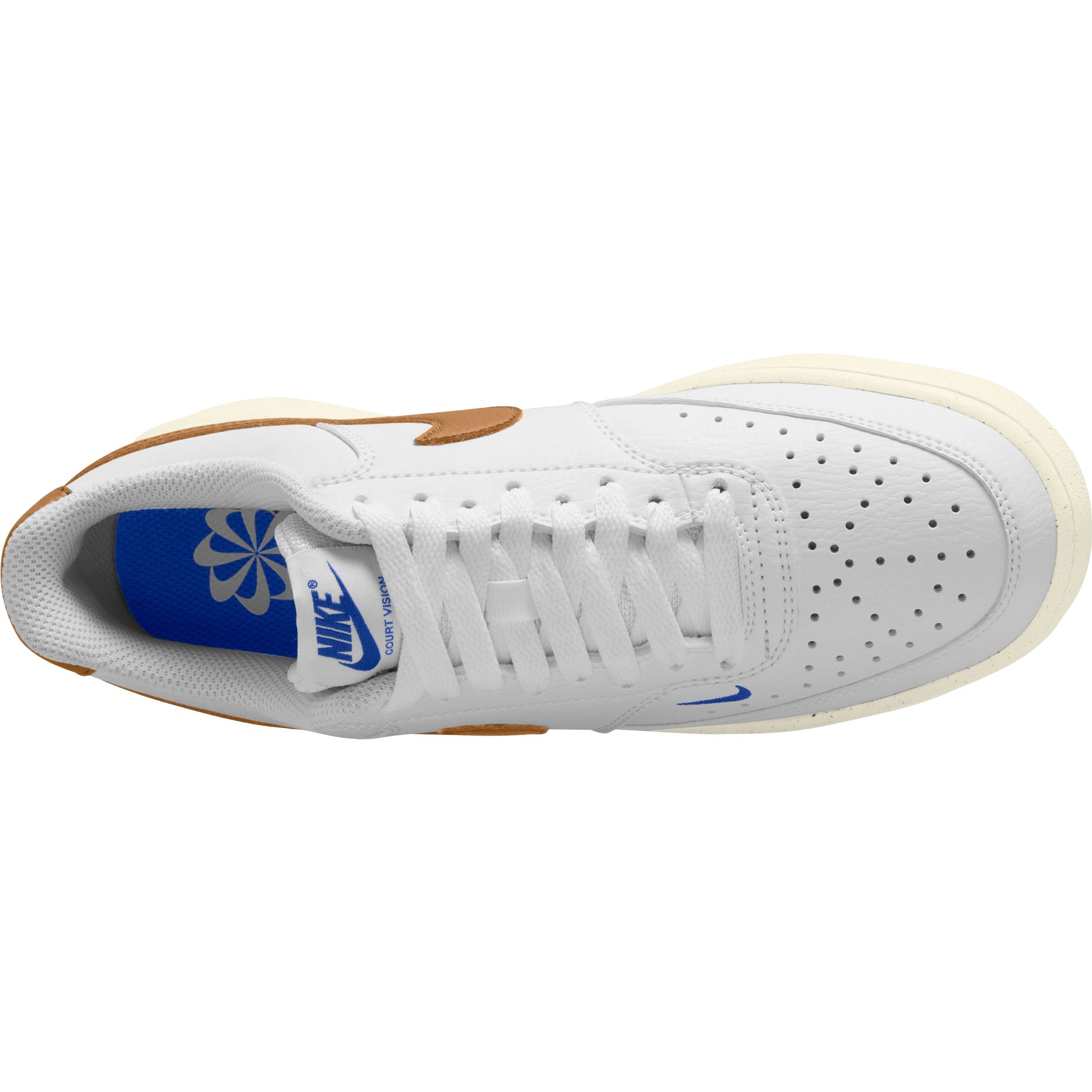 Nike Court Vision Low Next Nature Sneaker Damen white