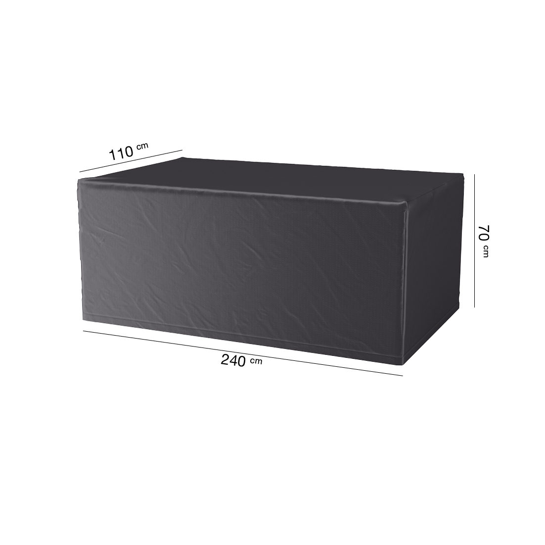 Aerocover Tuintafelhoes B 240 x D 110 cm