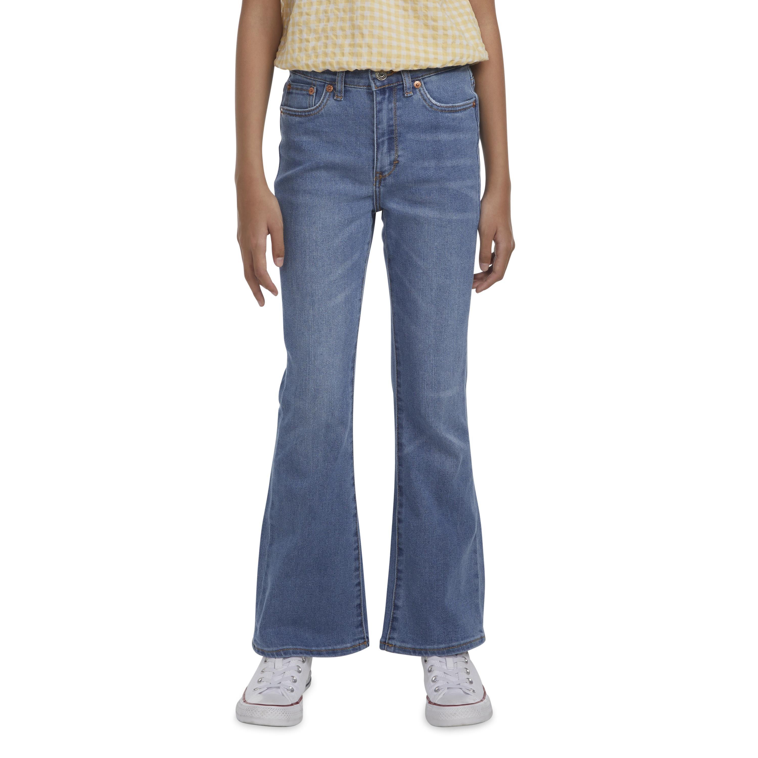 Levis High Rise Flare Jeans Juniors