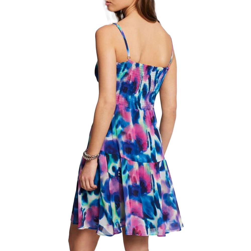 Morgan Robe Bleu/Rose Femme Morgan RAMIS