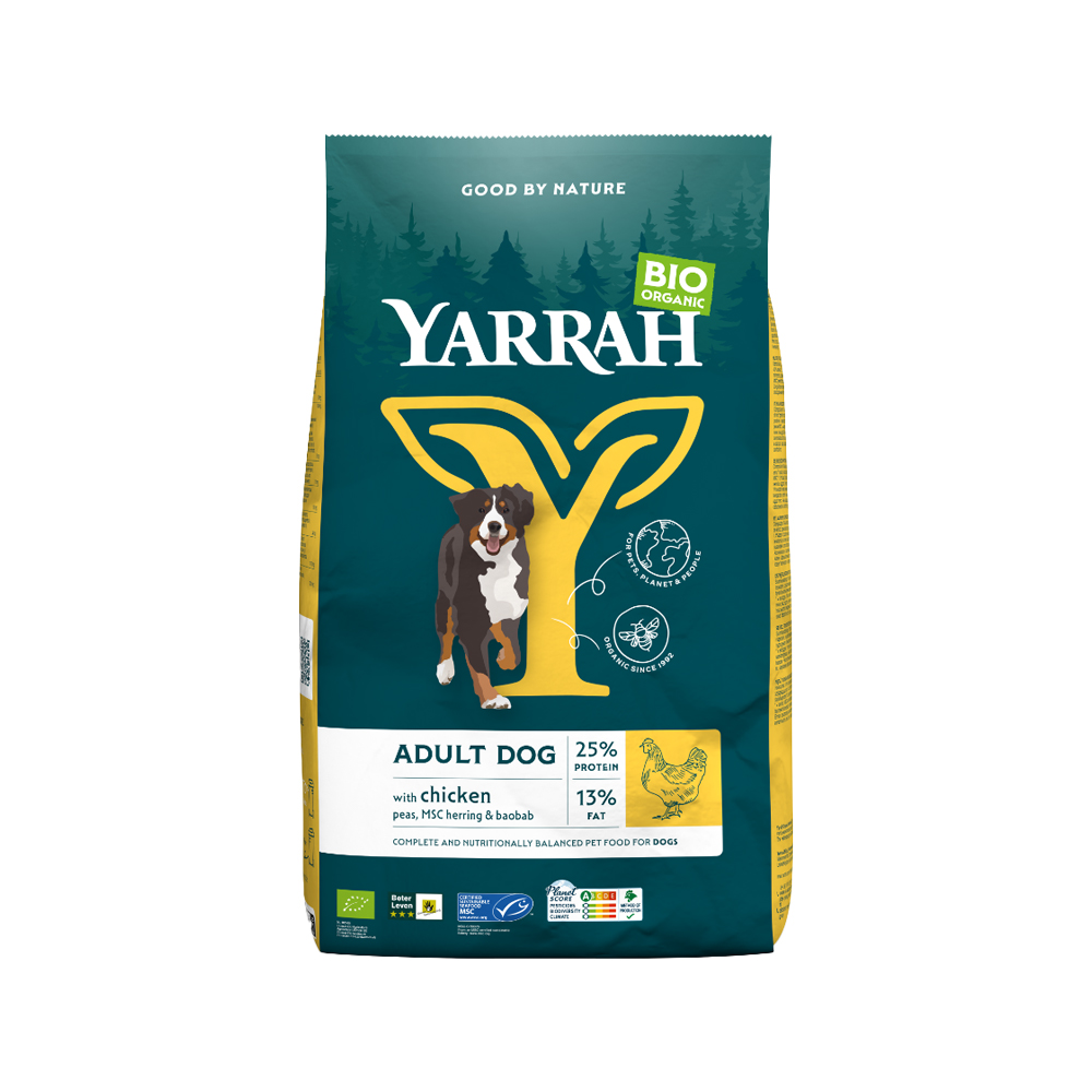 Yarrah - Droogvoer Hond met Kip Bio