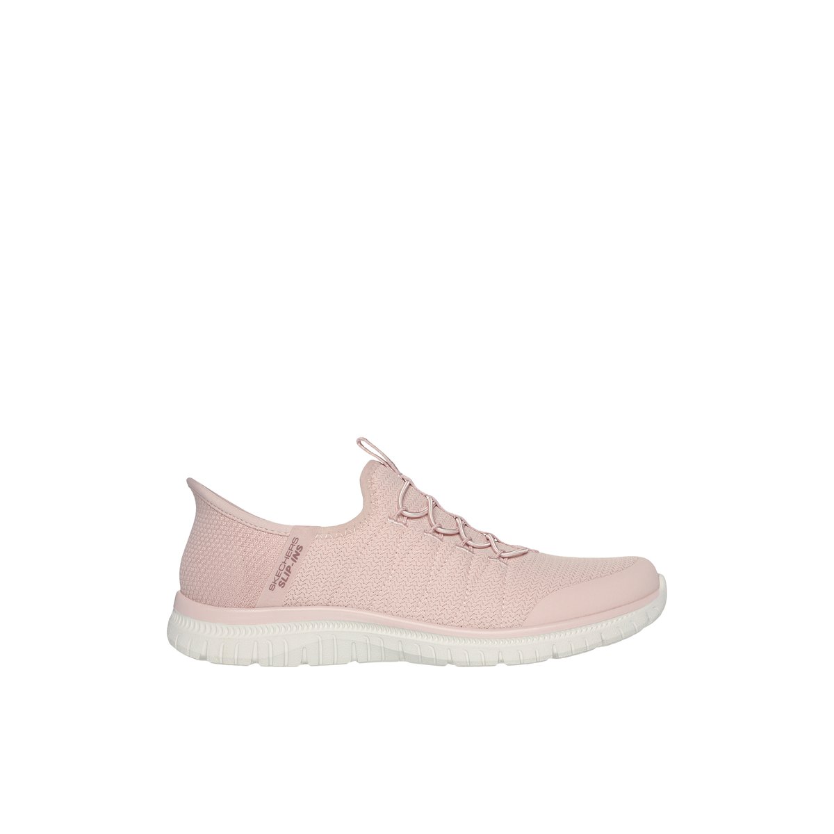 2X les points-Virtue_glow-Baskets - Talon plat - Rose Clair