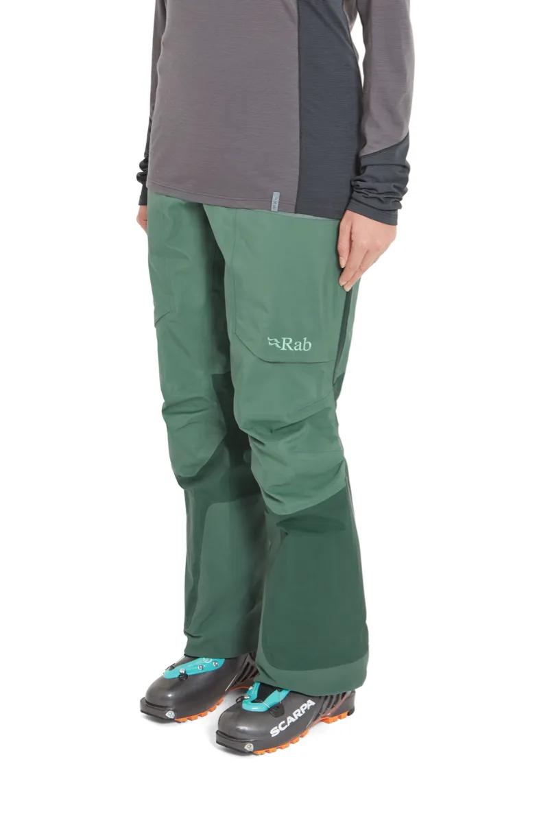 Rab Khroma Converge Pants Wmns Eucalyptus/Green Slate