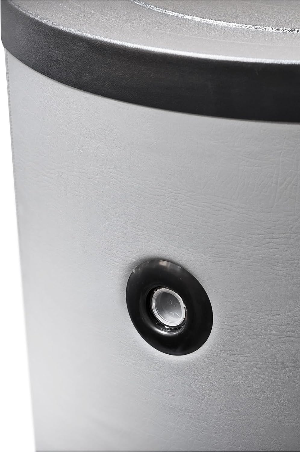 SUNEX® Pufferspeicher FISH S4 100l | Hängend | Für Wärmepumpen & Heizsysteme | Ohne Wärmetauscher | PU-Isolierung 29mm | PVC-Mantel | Ø471×906mm | 95°C | 3bar