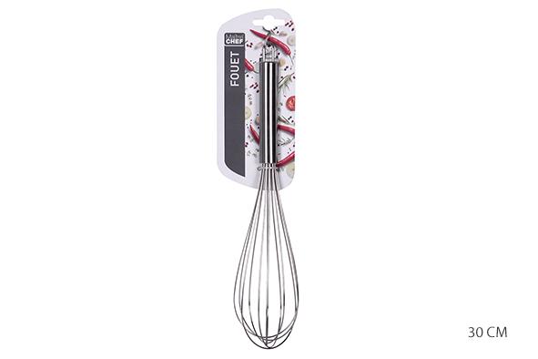 FOUET INOX 30CM