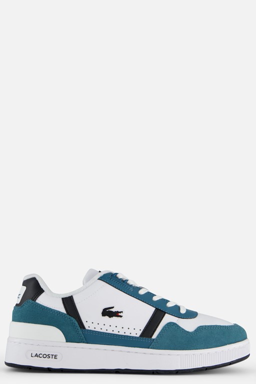 Lacoste T-Clip Sneakers wit Leer