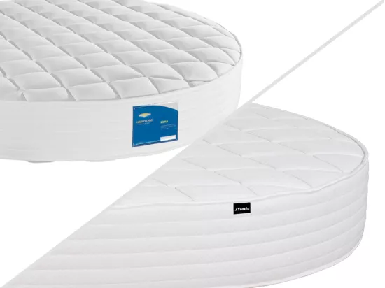 Matelas rond 220 x 220 cm ép.25cm - ROMA de YSMÉE