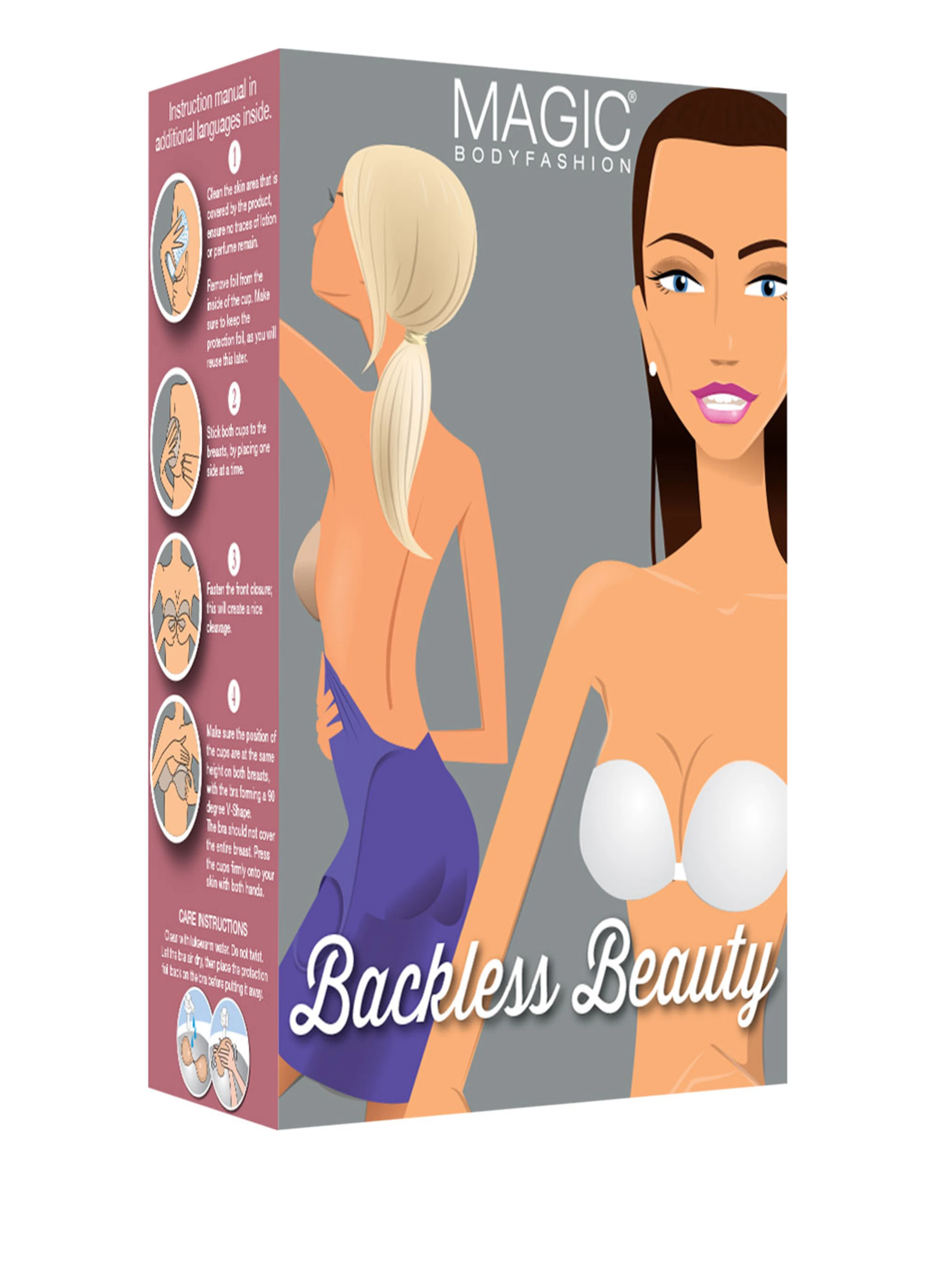 MAGIC Bodyfashion Rückenfreier Push-up-BH BACKLESS BEAUTY