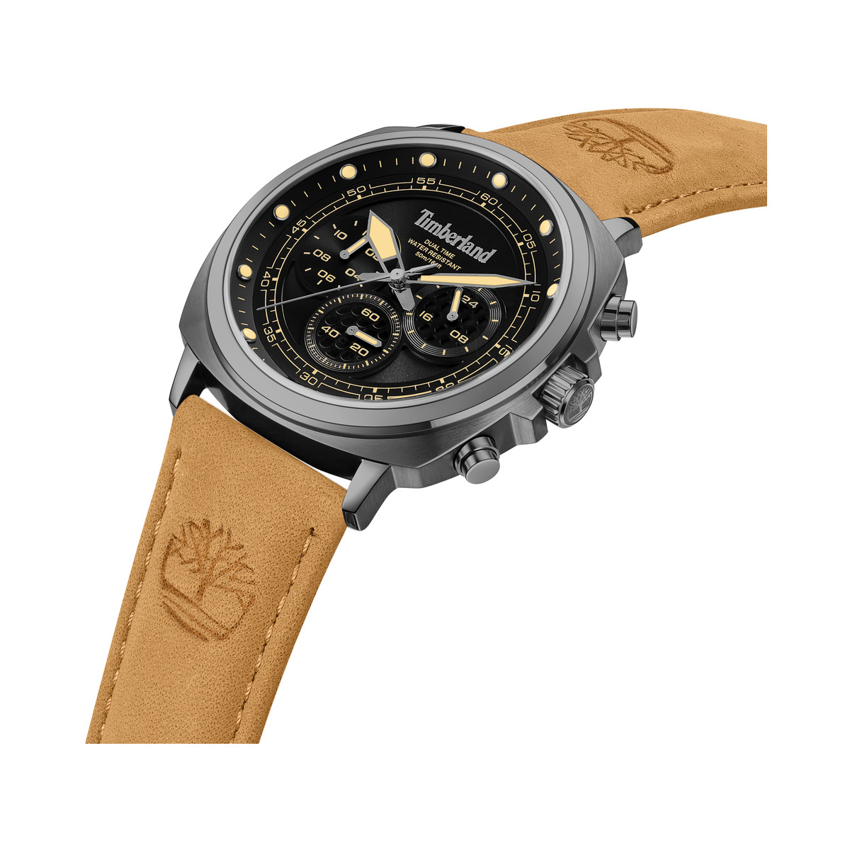 Montre TIMBERLAND Williston-small homme bracelet cuir marron