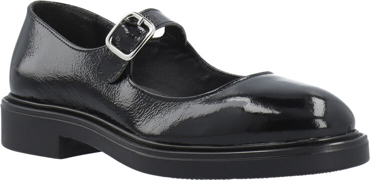 Bianco BIAADDA Mary Jane Nappa Lak Black