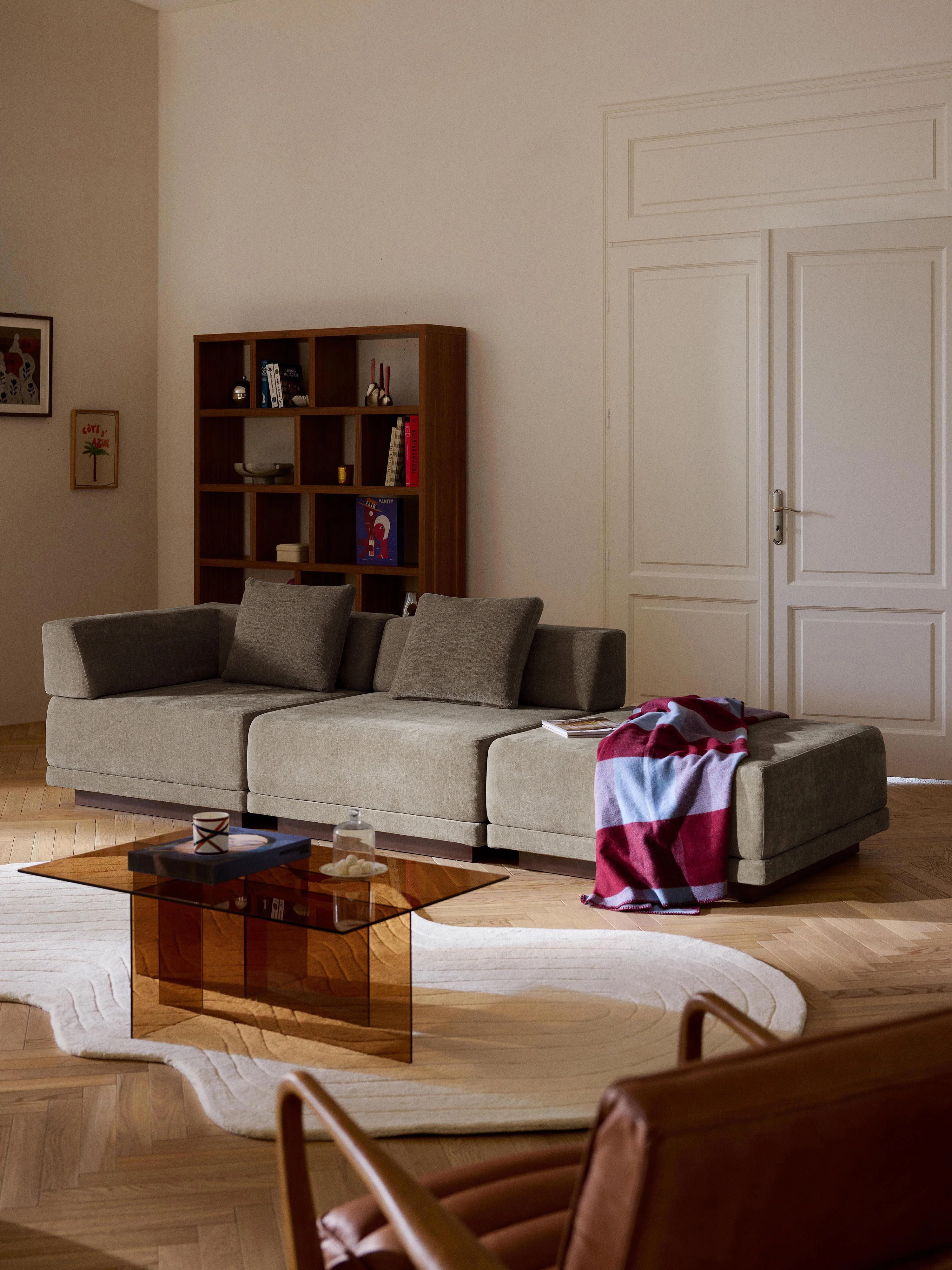 Modulaire bank Colin (4-zits) met ottoman