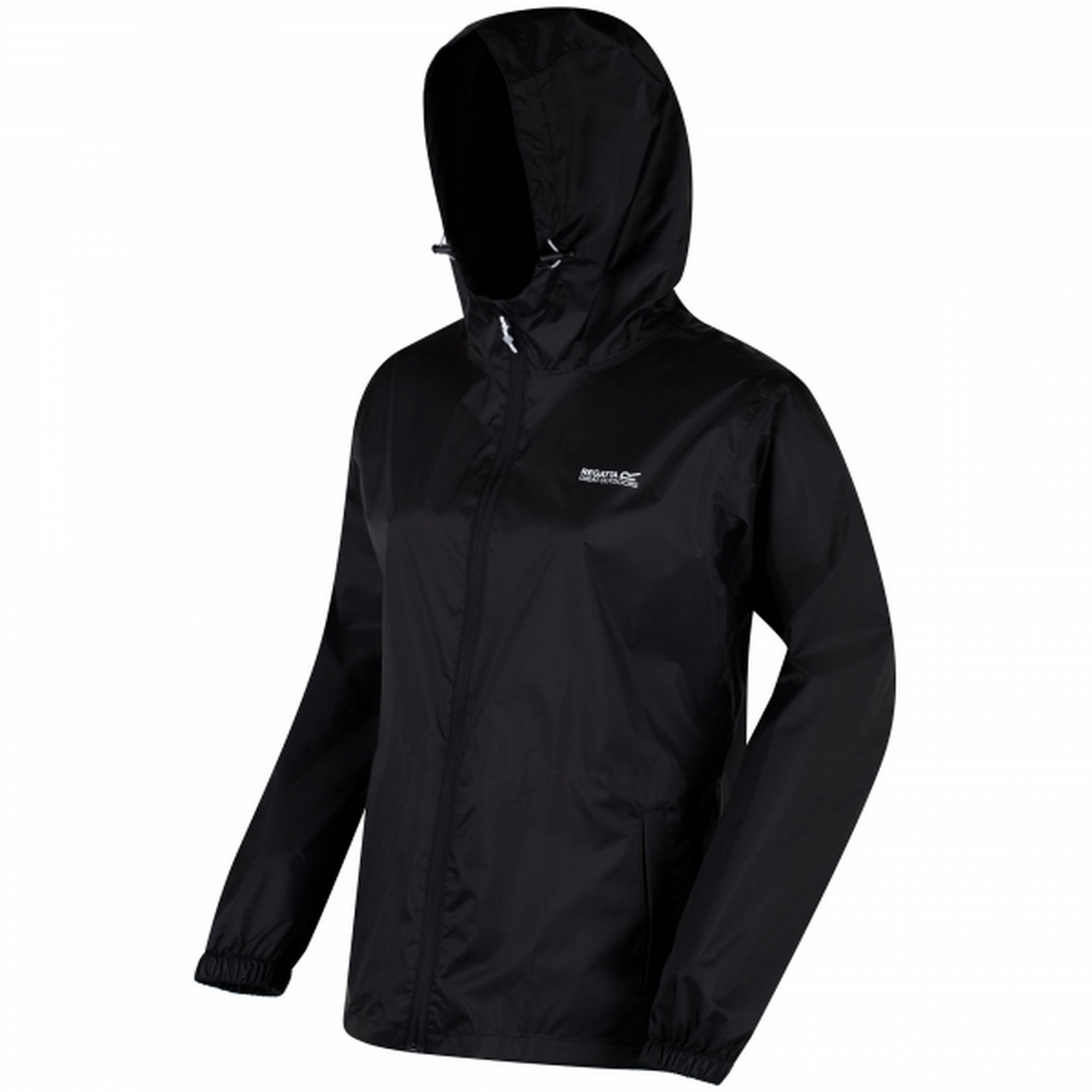 Jaqueta impermeável com capuz Modelo Pk It Jkt III Girl/ Regatta Pack It III