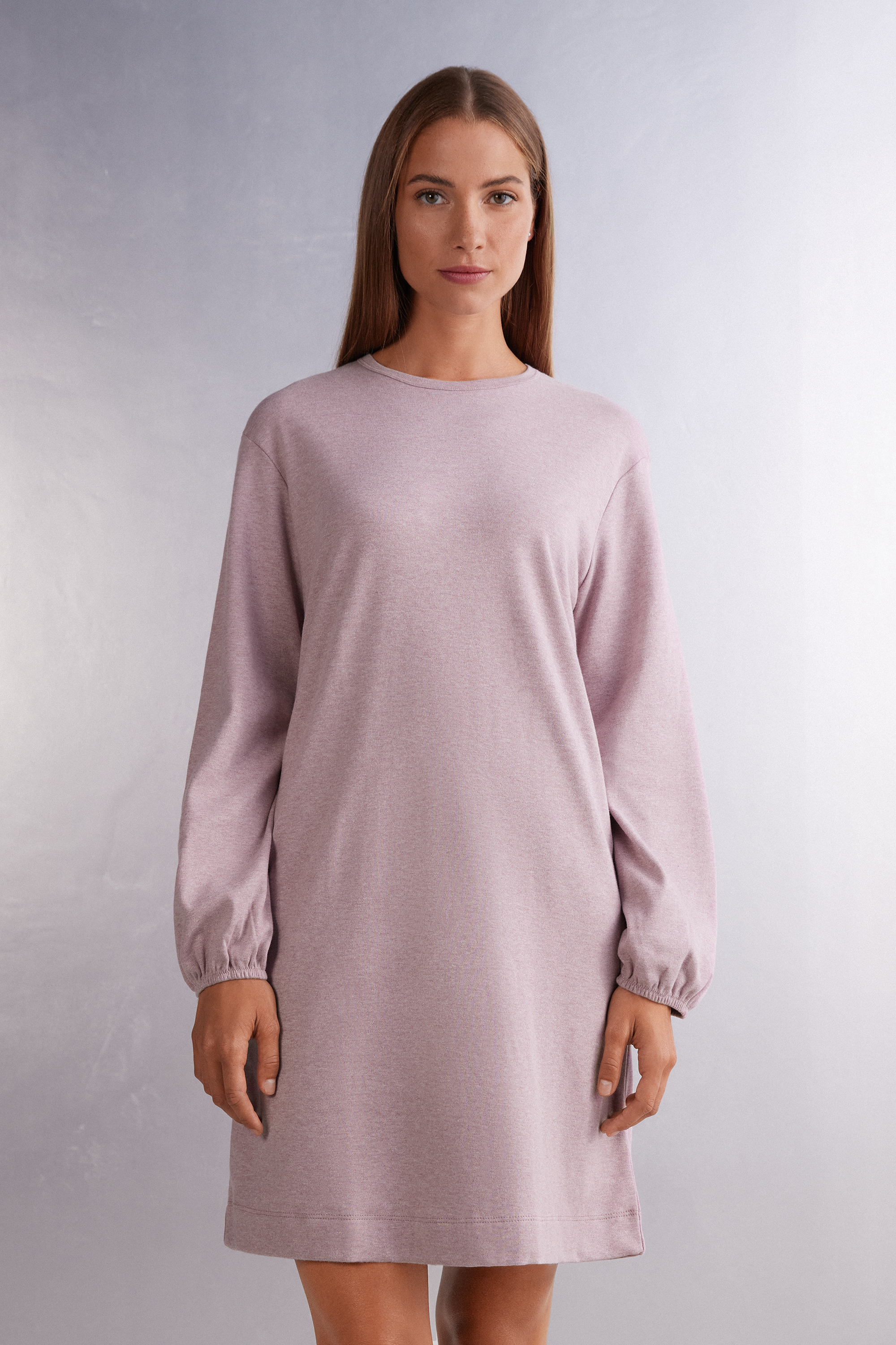 Camisola de manga comprida com riscas de giz estilo fantasia