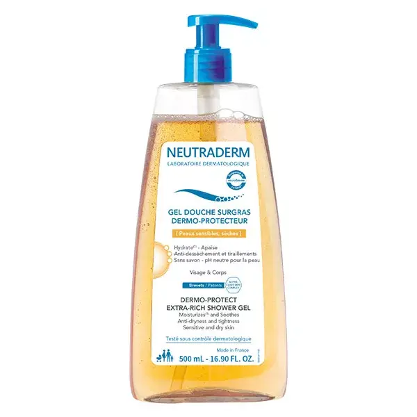 Gel de Banho Dermoprotetor Extra-Rico Neutraderm 500ml